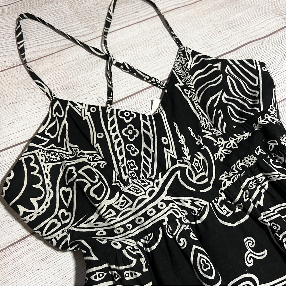Capacity V-Neck Strappy Sun Dress - Picture 2 of 13